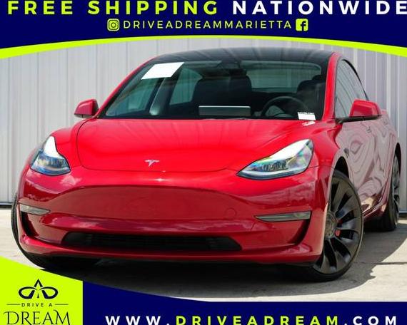 TESLA MODEL 3 2022 5YJ3E1EC5NF254786 image